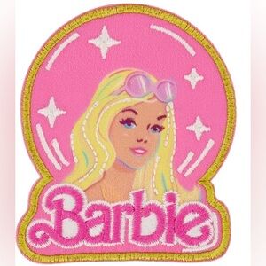 Stoney Clover Lane Pink Barbie Patch & Postcard New